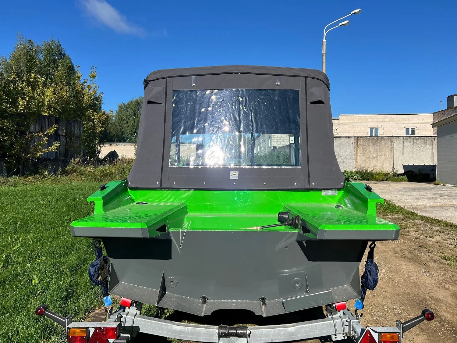 (2025) Неман 500 DC Auto, ходовой и транспортировочный тент