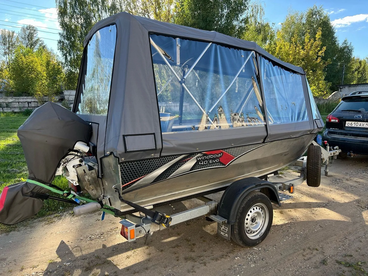 (2025) Windboat 4.0 EVO Ходовой тент "трамвайного" типа!