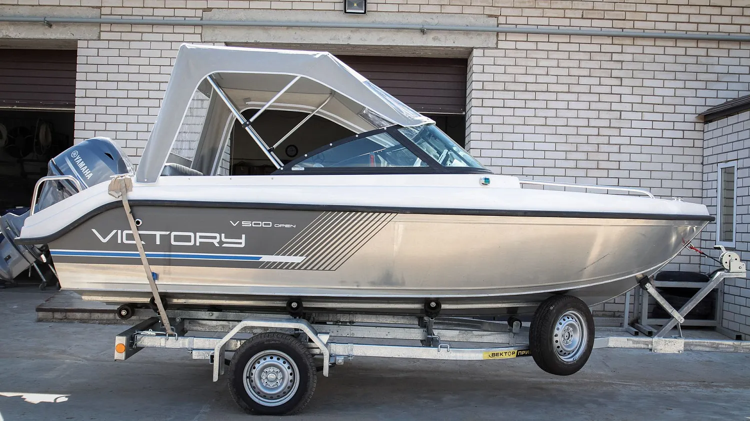 (2017) Victory V500 open Тент ходовой и транспортировочный