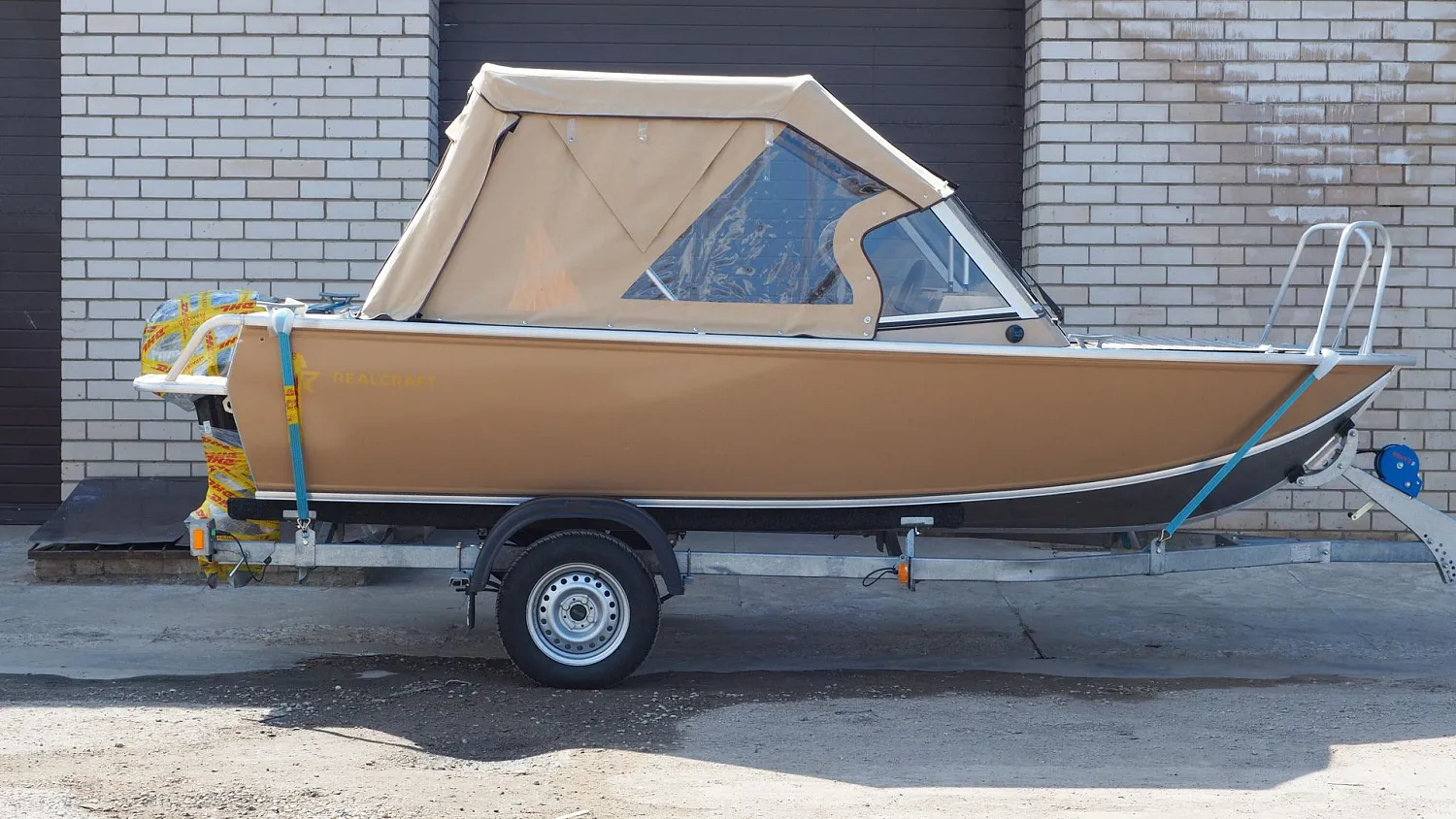 (2023) Realcraft 440 2023 г.в Тент ходовой