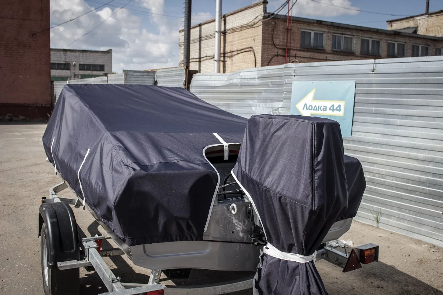 (2015) Обь 3 Ветровое стекло Премиум с боковиной Классик, тент Ходовой и Транспортировочный