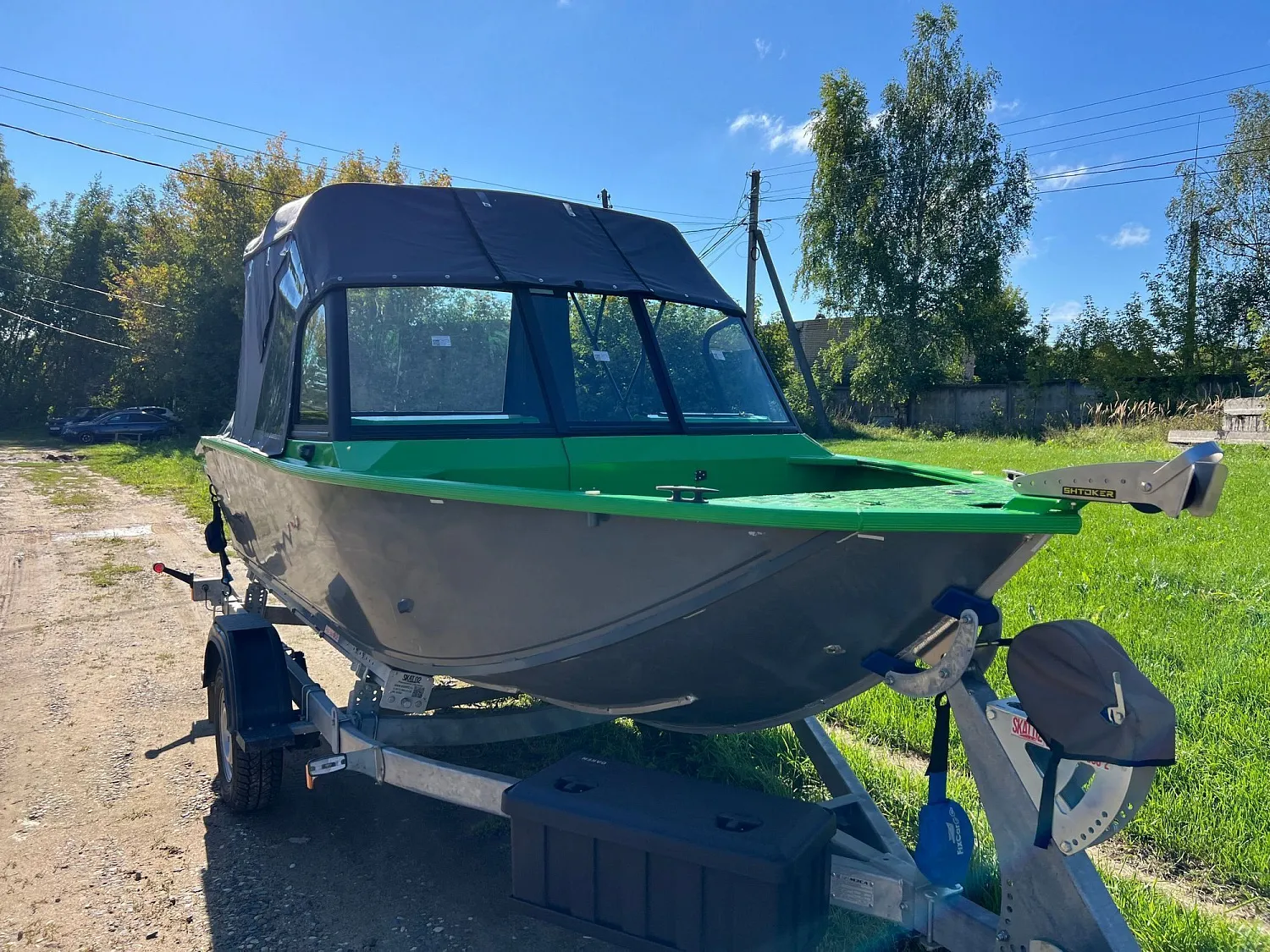 (2025) Неман 500 DC Auto, ходовой и транспортировочный тент