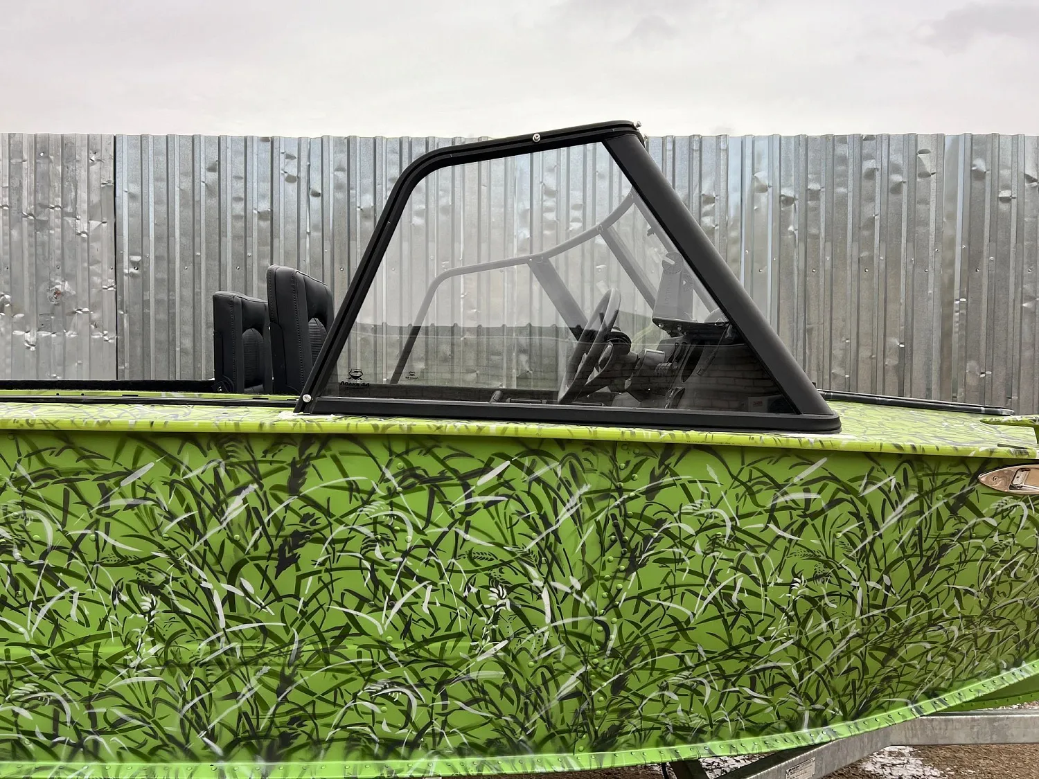 (2025) Прогресс 4, ветровое стекло модели "EVO" и ходовой тент!