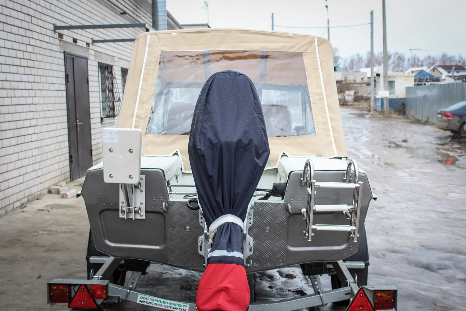 (2015) Обь 3 Ветровое стекло Премиум с боковиной Классик, тент Ходовой