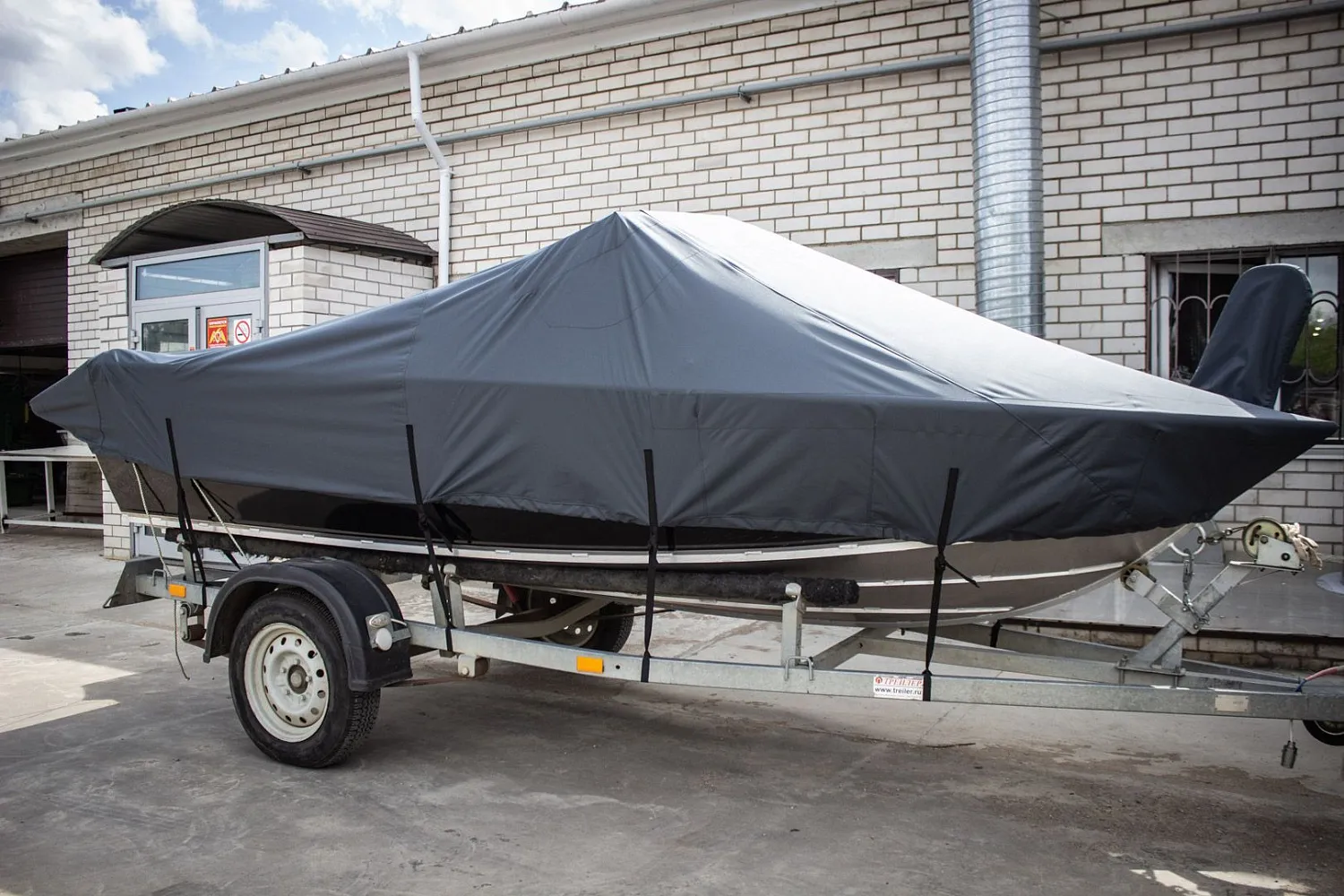 (2018) RealCraft 470 Ходовой тент и дуги