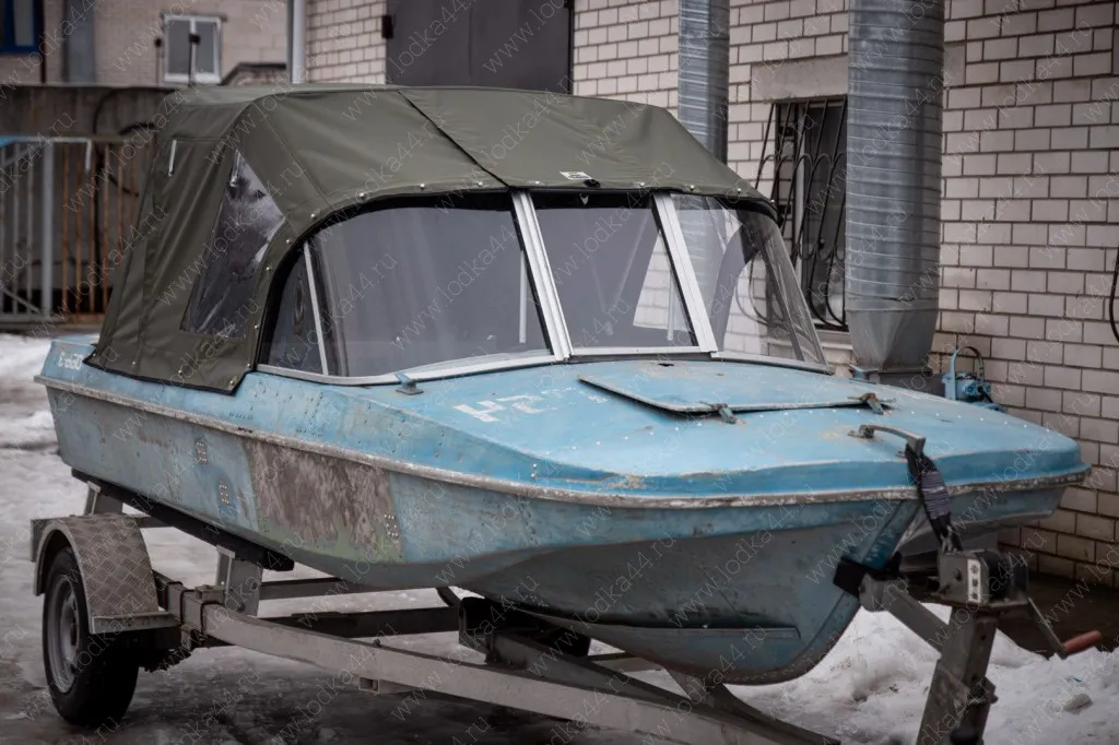 (2019) Обь 3 Ветровое стекло Комфорт с боковиной Классик и тент Ходовой