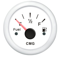 индикатор уровня топлива 0-190 ОМ белый, CMG