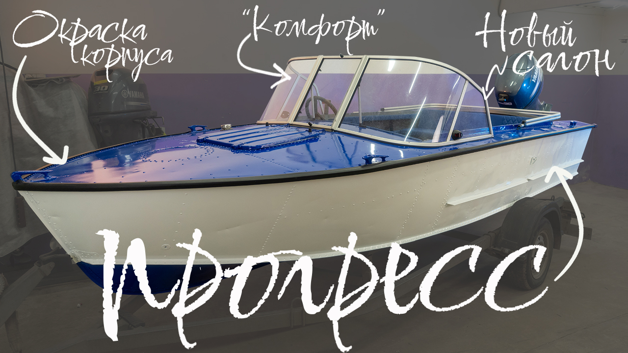 (2025) Прогресс 2 Комфорт Классик синий + белый