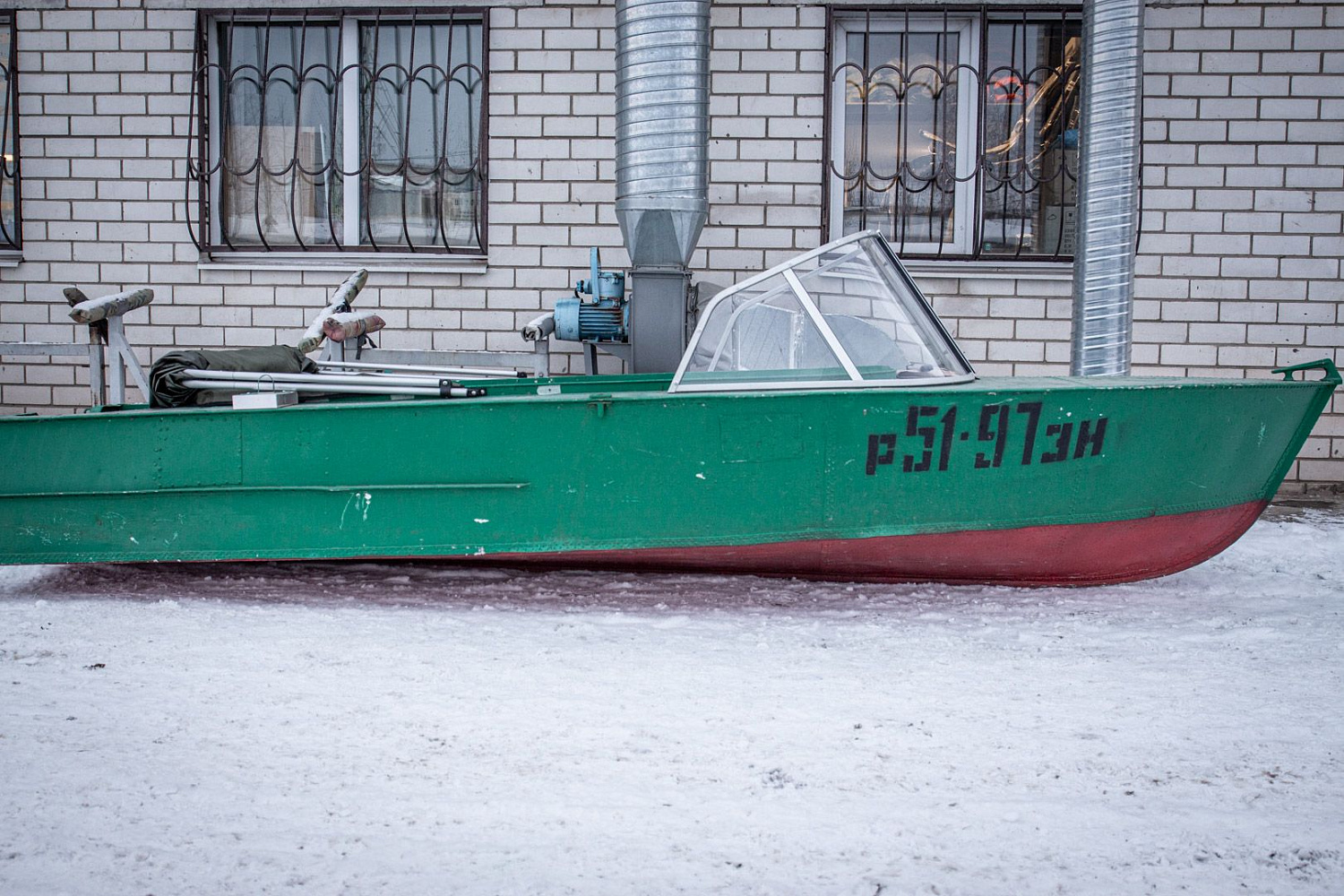 (2018) МКМ Ветровое стекло Комфорт с боковиной Классик, тент Ходовой, Стояночный и Транспортировочный