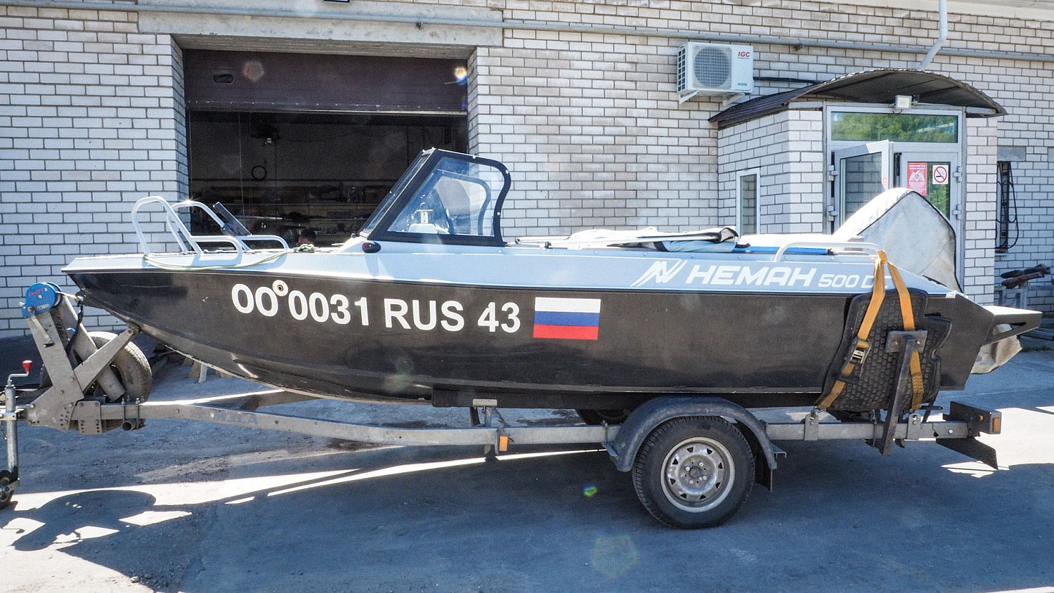 (2022) Neman 500 DC ветровое стекло Премиум