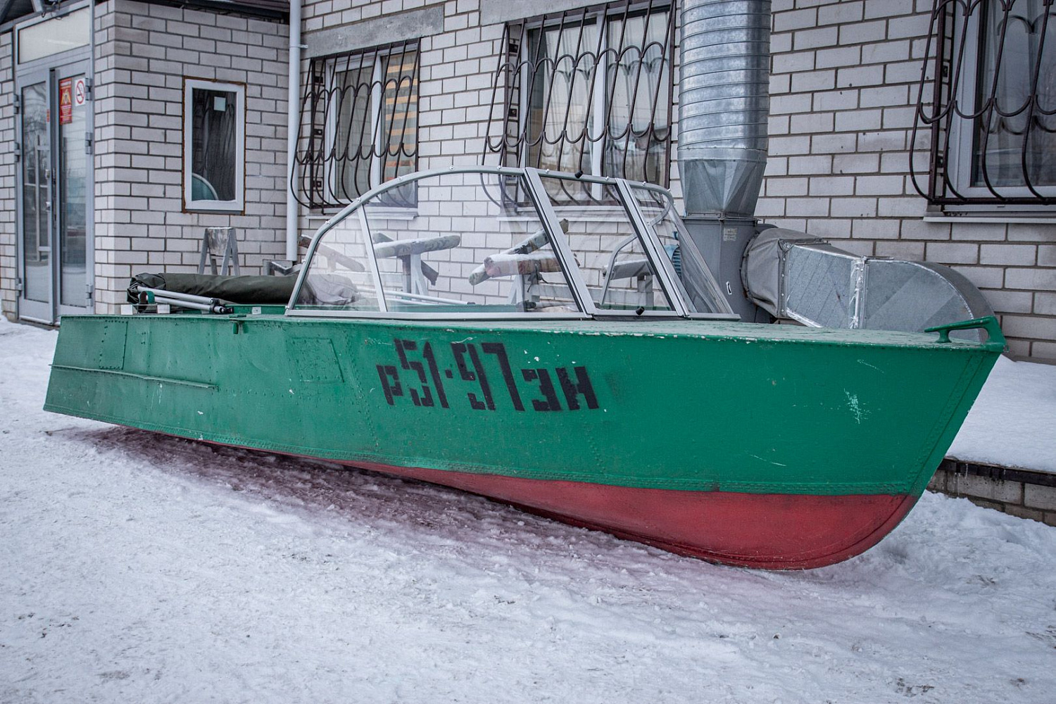 (2018) МКМ Ветровое стекло Комфорт с боковиной Классик, тент Ходовой, Стояночный и Транспортировочный