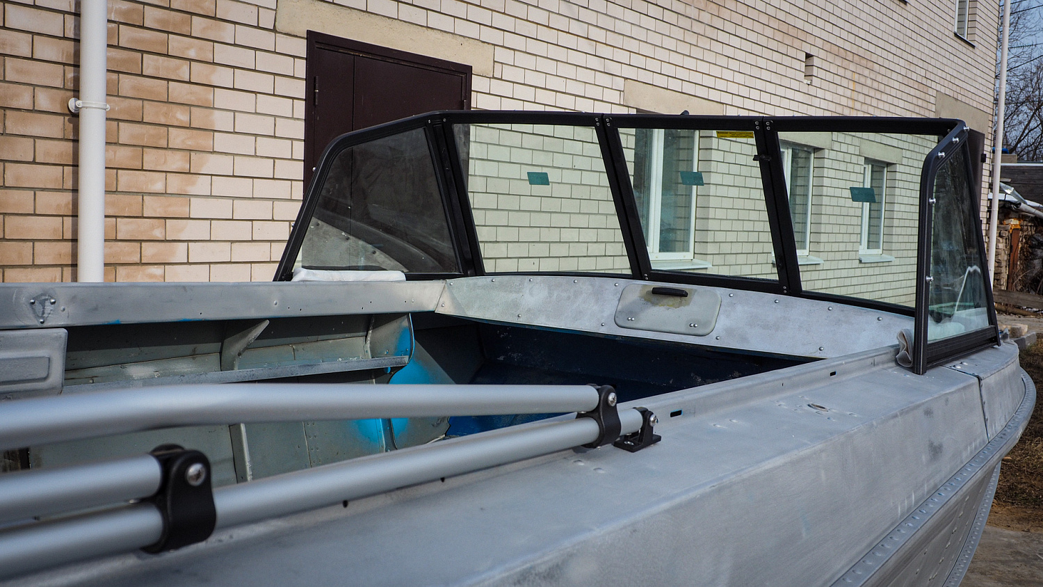 (2024) Казанка 5М Ветровые стекла Auto с боковиной Классик, Комфорт с боковиной Классик и Фиш и Элит с боковиной Классик и Фиш