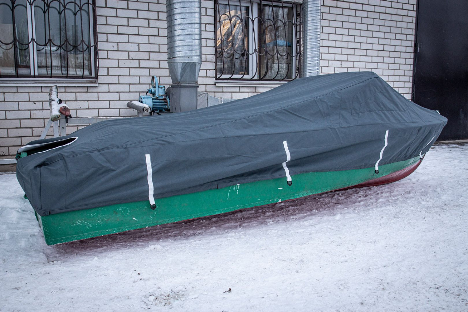 (2018) МКМ Ветровое стекло Комфорт с боковиной Классик, тент Ходовой, Стояночный и Транспортировочный