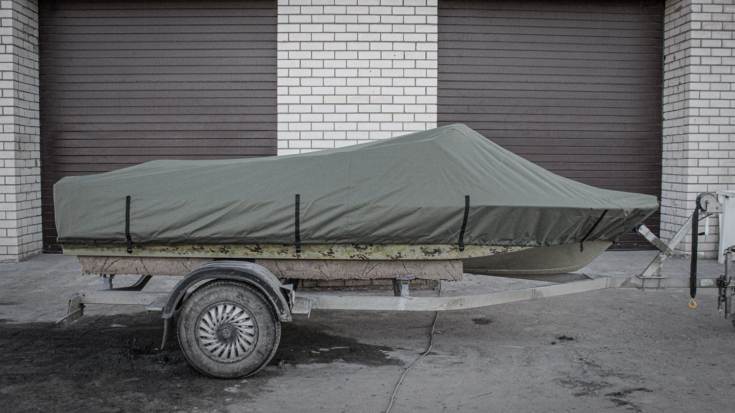 (2018) Обь 1 Ветровое стекло Элит с боковиной Фиш, Ходовой и Транспортировочный тенты