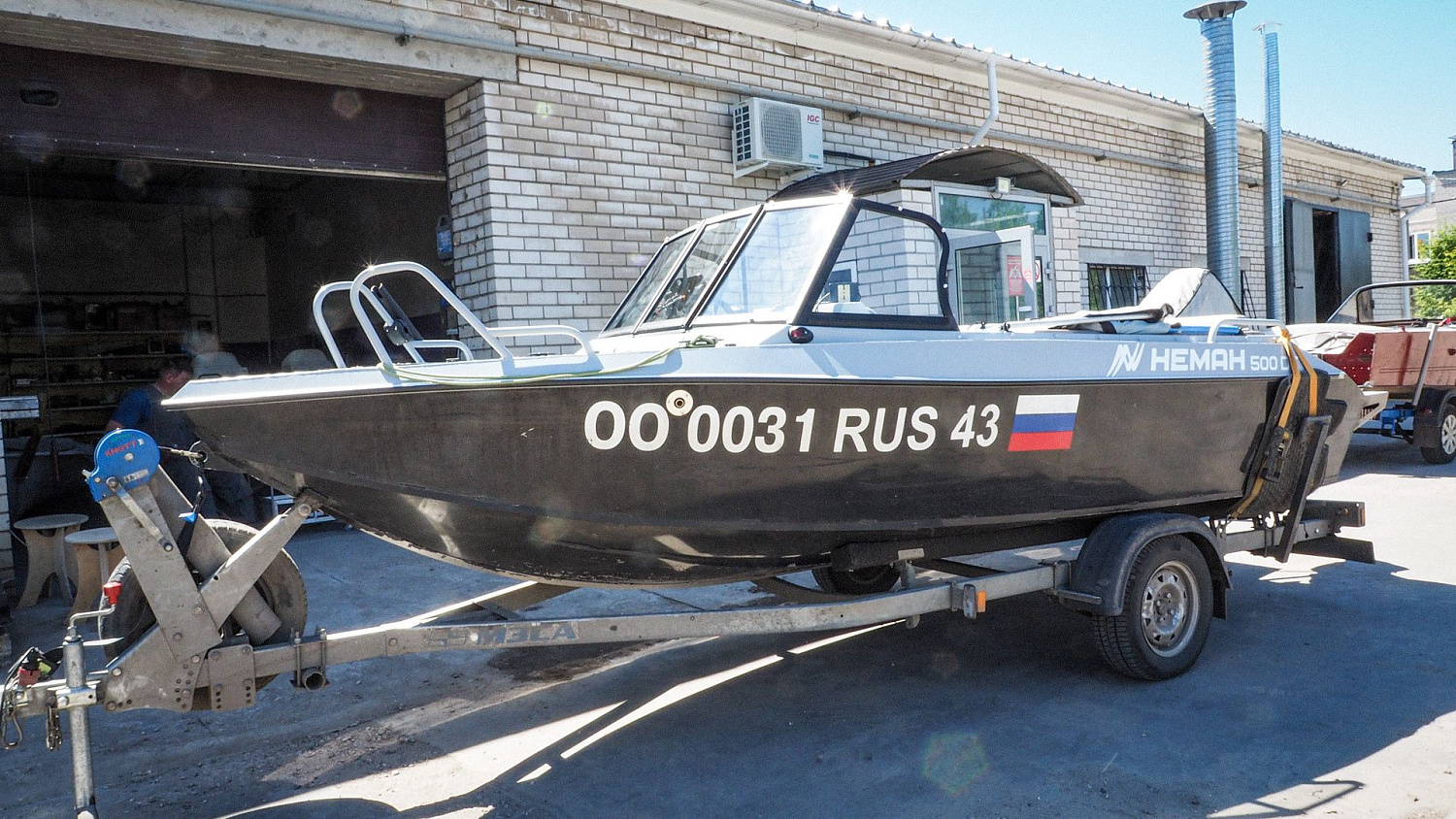 (2022) Neman 500 DC ветровое стекло Премиум
