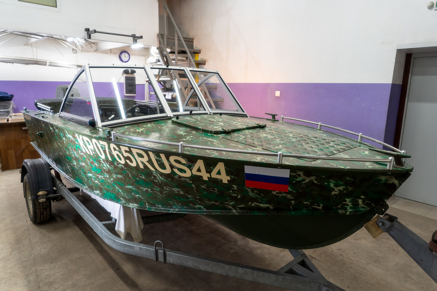(2025) Прогресс 4 Премиум Классик зеленый камуфляж