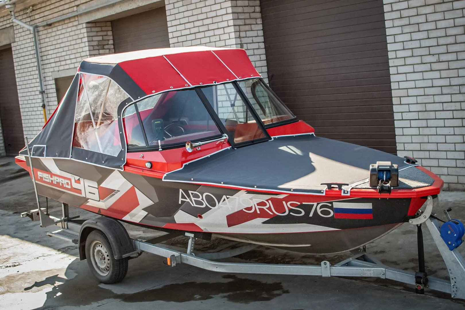 Характеристики лодки «Волжанка 46 FishPro 2019 г.в.»